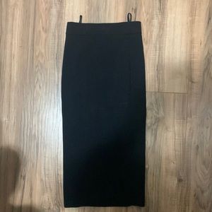 Babaton knit pencil skirt.